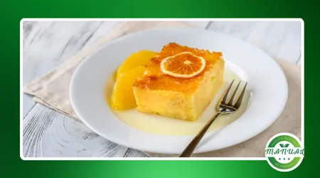 Bolo de laranja simples e fácil para o café da tarde
