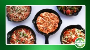 Pizza de frigideira com massa caseira aprenda essa receita com dois tipos de recheio!