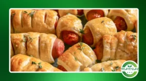 Um receita de Enroladinho de salsicha especial