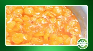 Como fazer o doce de pêssego em calda com caroço?