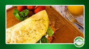 Crepioca com recheio de queijo – Veja como fazer em 7 minutos