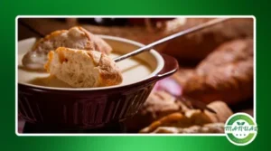 O passo a passo para fazer o fondue de queijo no microondas