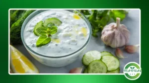 Molho de iogurte com hortelã para salada em apenas dois passos