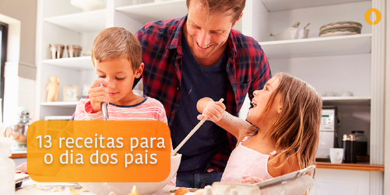 13 receitas para o dia dos pais