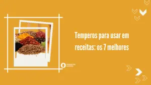 Temperos para usar em receitas: os 7 melhores