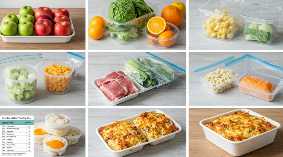 congelar alimentos sem perder os nutrientes