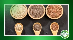 Os Superpoderes das Sementes: Chia, Linhaça e Quinoa.