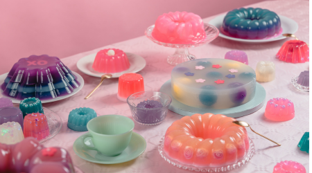 Sobremesas com gelatina