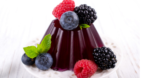 Sobremesas com gelatina