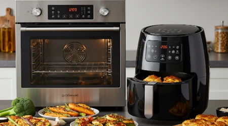 Air fryer vs. forno