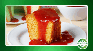 Receita de bolo de fubá com goiabada