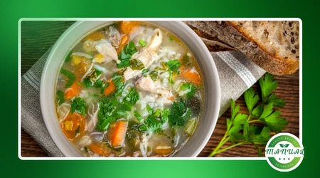 caldo de legumes caseiro