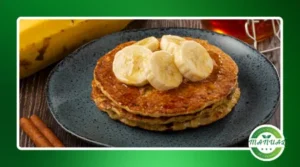 Panqueca proteica caseira com aveia e iogurte natural