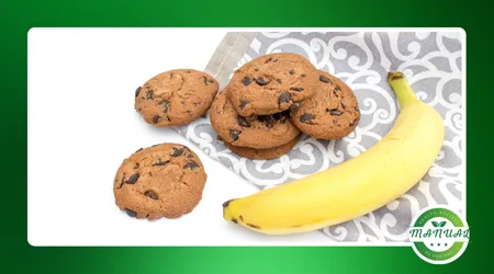 cookies saudáveis com banana e cacau