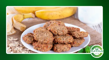 cookies saudáveis com banana e cacau