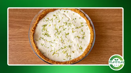 Torta de limão com base de biscoito