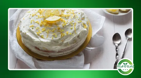 bolo de iogurte com raspas de limão