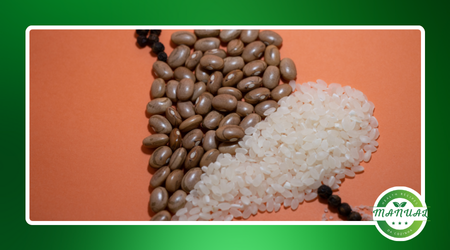 arroz com feijão tradicional brasileiro