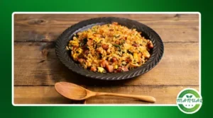Receita de arroz integral com legumes salteados