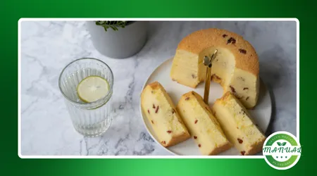 bolo chiffon de limão leve e aerado