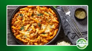 Receita de macarronada de domingo com frango desfiado