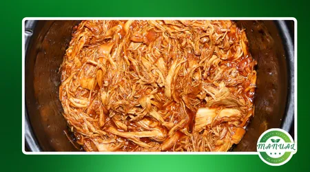 macarronada de domingo com frango desfiado