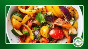 Legumes assados com missô e mel: acompanhamento umami para refeições modernas