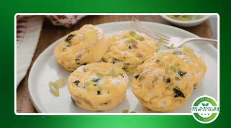 Muffin salgado integral de legumes com azeite