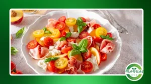 Salada italiana fresca e deliciosa para o dia adia