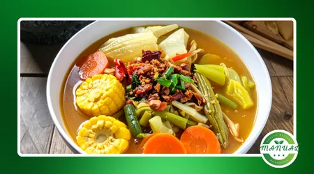 Sopa de legumes com quinoa