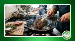 Métodos de selagem de carnes para suculência e sabor máximo