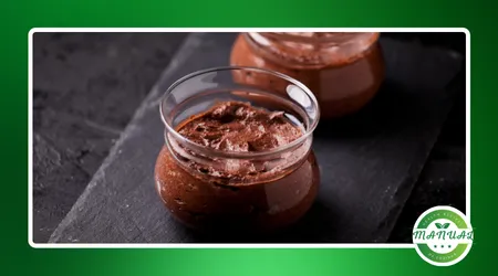Mousse de chocolate aerado