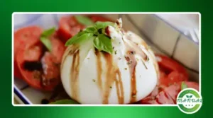 Pasta de tomate assado e burrata estilo restaurante