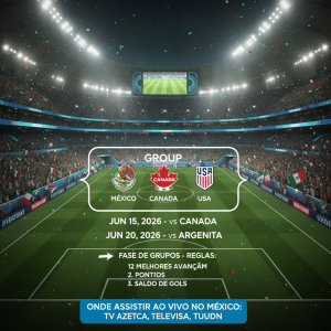 Jogos do México na Copa do Mundo 2026