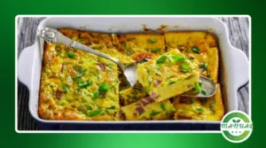 Jantar prático com omelete de forno proteico completo