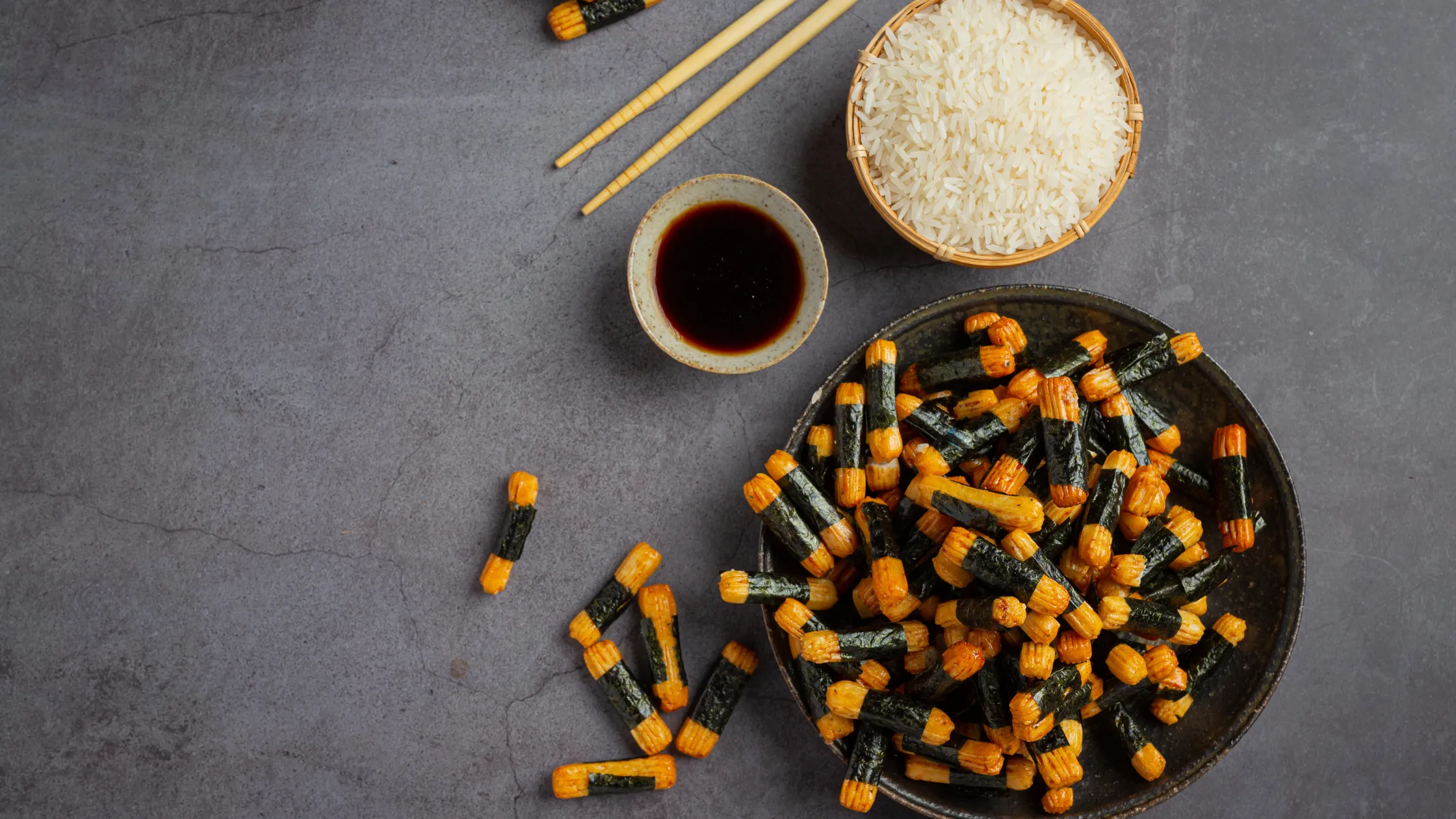 alga nori na alimentação diária